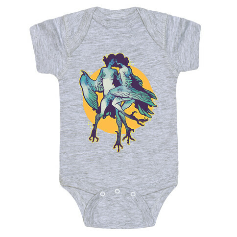 Harpy Monster Girls Baby One-Piece