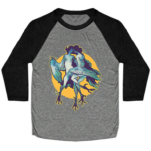 Harpy Monster Girls Baseball Tee