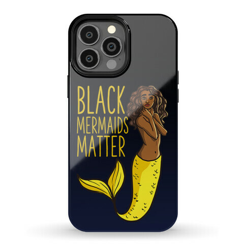 Black Mermaids Matter Phone Case