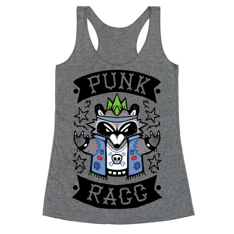 Punk Racc Racerback Tank Top