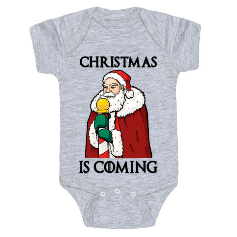Christmas is Coming Baby One-Piece