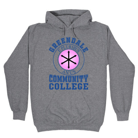 Greendale Community College  Hooded Sweatshirt