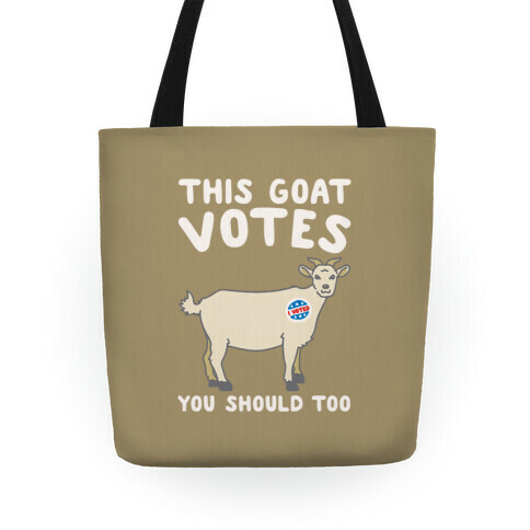 This Goat Votes Tote