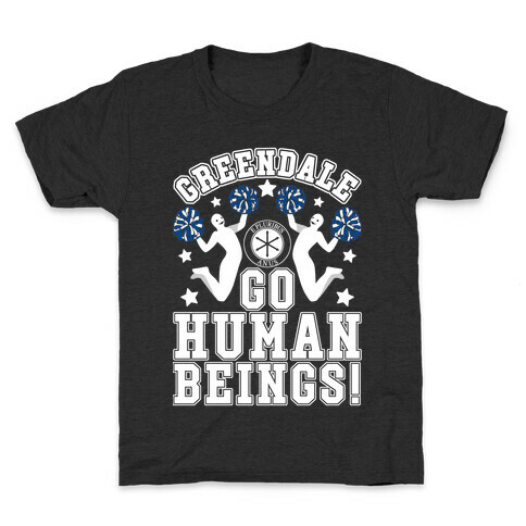 Greendale Go Human Beings! Community Kids T-Shirt