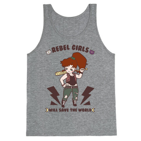 Rebel Girls Will Save The World Jupiter Parody Tank Top