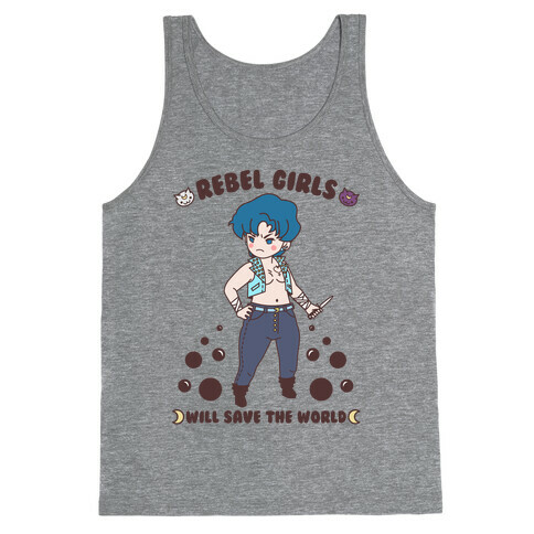 Rebel Girls Will Save The World Mercury Tank Top