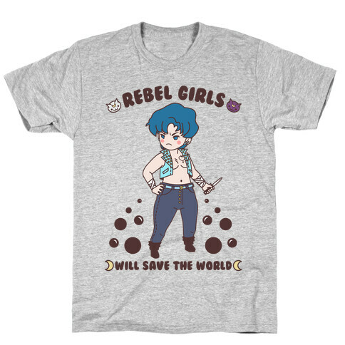 Rebel Girls Will Save The World Mercury T-Shirt