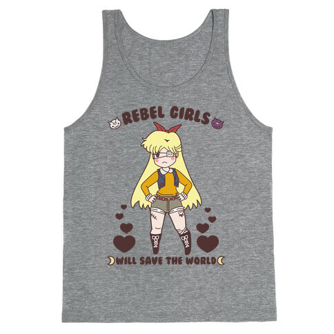 Rebel Girls Will Save The World Venus Tank Top