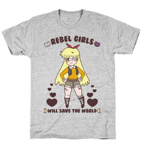 Rebel Girls Will Save The World Venus T-Shirt