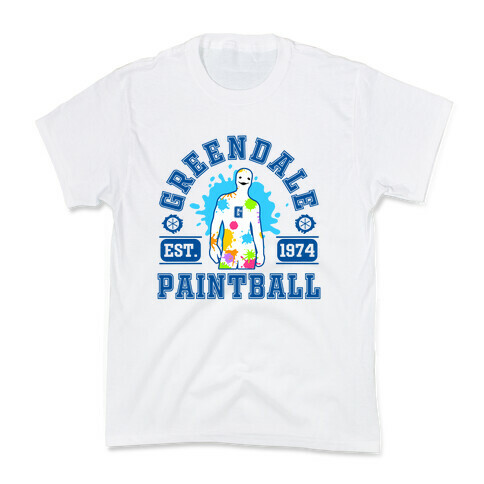 Greendale Community College Paintball Kids T-Shirt