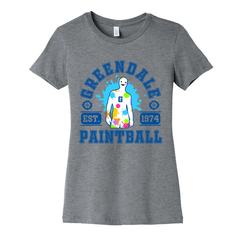 Greendale Community College Paintball Womens T-Shirt