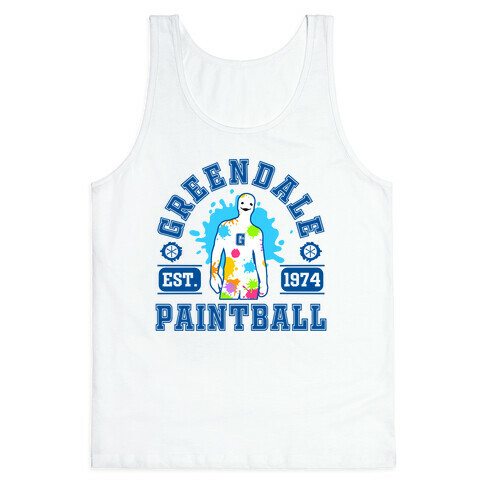 Greendale Community College Paintball Tank Top