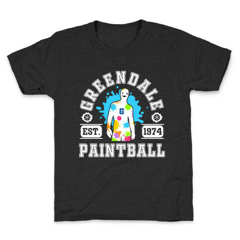 Greendale Community College Paintball Kids T-Shirt