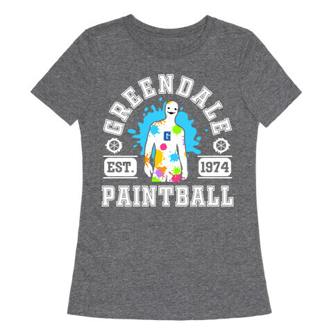 Greendale Community College Paintball Womens T-Shirt