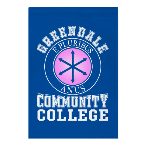 Greendale Community College  Garden Flag