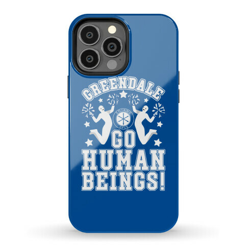 Greendale Go Human Beings! Community Phone Case