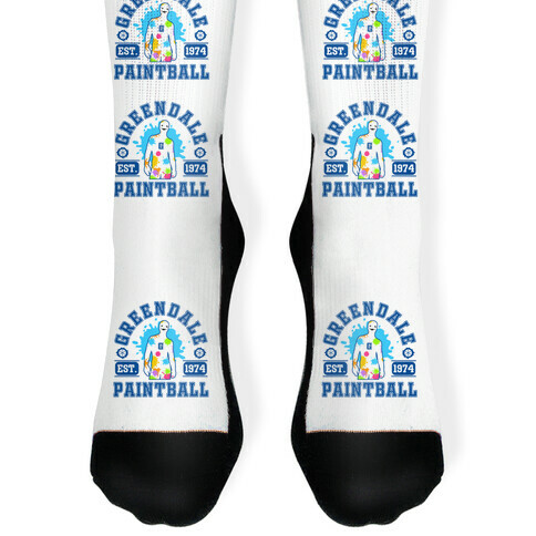 Greendale Community College Paintball Sock