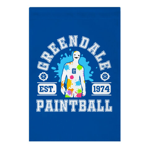 Greendale Community College Paintball Garden Flag