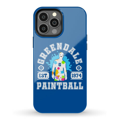 Greendale Community College Paintball Phone Case