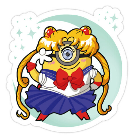 Sailor Moonion Die Cut Sticker