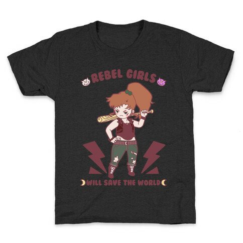 Rebel Girls Will Save The World Jupiter Parody Kids T-Shirt
