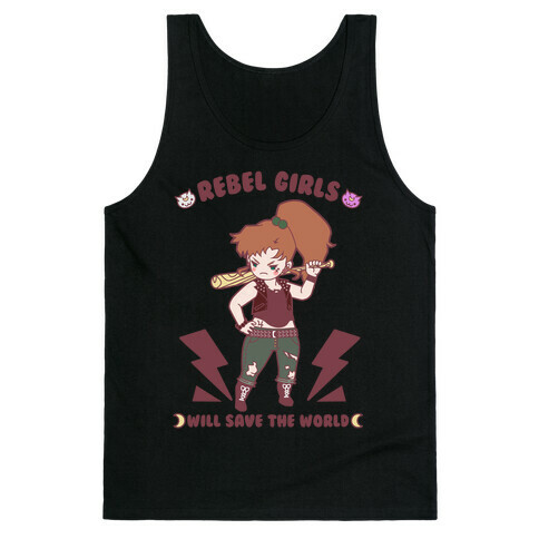 Rebel Girls Will Save The World Jupiter Parody Tank Top