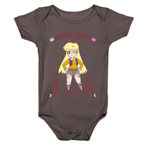 Rebel Girls Will Save The World Venus Parody Baby One-Piece