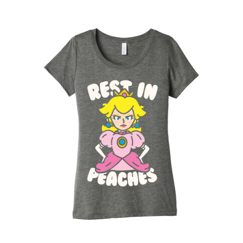 Rest In Peaches Womens T-Shirt