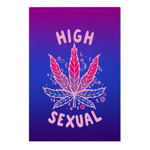 High Sexual Garden Flag