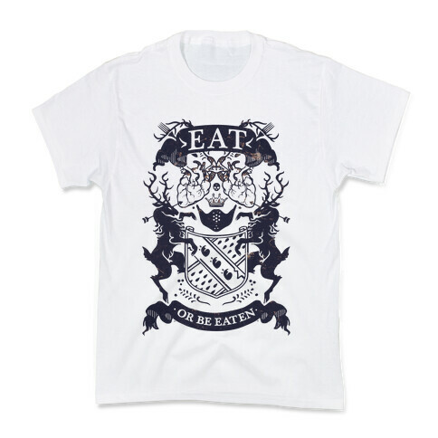 Eat Or Be Eaten Kids T-Shirt