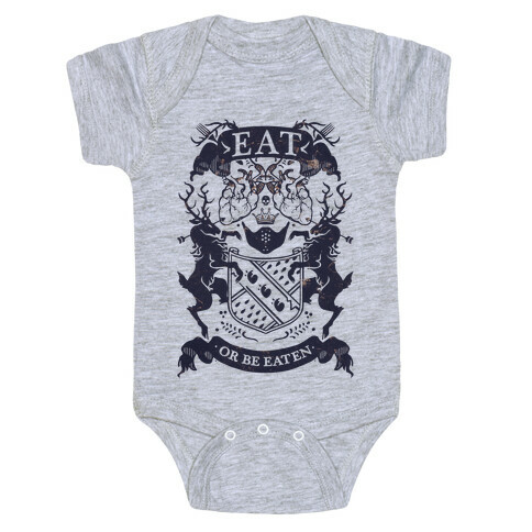 Eat Or Be Eaten Baby One-Piece