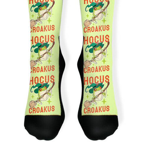 Hocus Croakus Sock