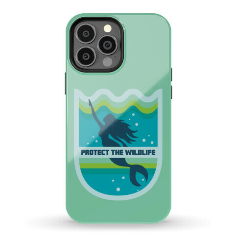 Protect The Wildlife (Mermaid) Phone Case
