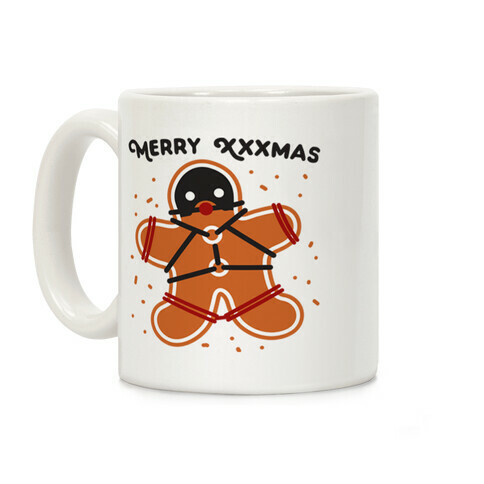 Merry XXXmas Gingerbread Coffee Mug