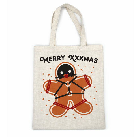 Merry XXXmas Gingerbread Casual Tote