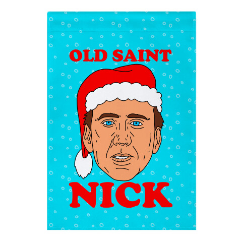 Old Saint Nick Garden Flag