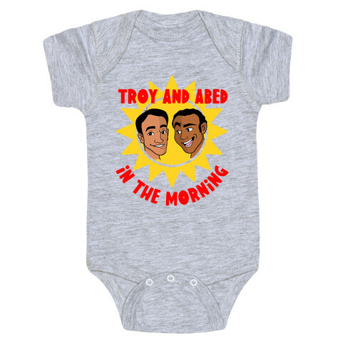 Troy and Abed in the Morning Baby One-Piece