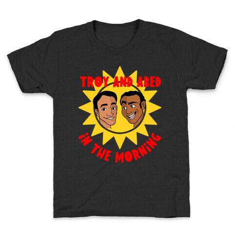 Troy and Abed in the Morning Kids T-Shirt
