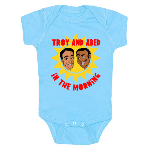 Troy and Abed in the Morning Baby One-Piece