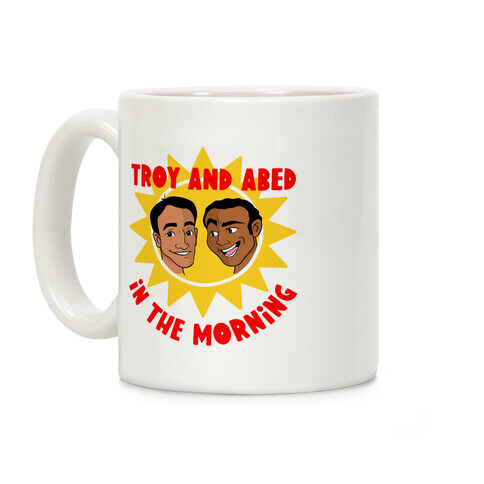 Troy and Abed in the Morning Coffee Mug