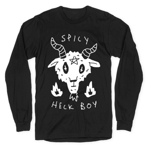 Spicy Heck Boy Satan Long Sleeve T-Shirt