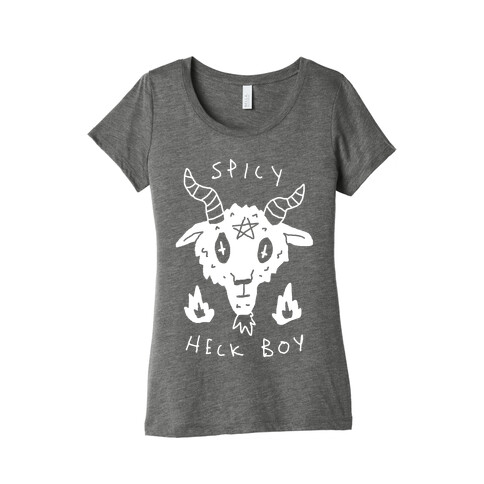 Spicy Heck Boy Satan Womens T-Shirt