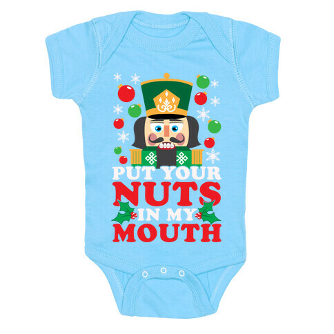Put Your Nuts In My Mouth Baby One-Piece