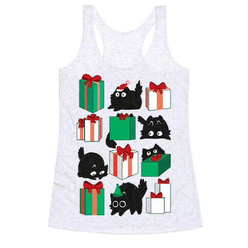 Gift Cats Racerback Tank Top