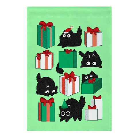 Gift Cats Garden Flag