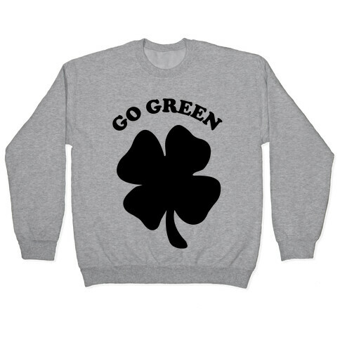 Go Green Pullover