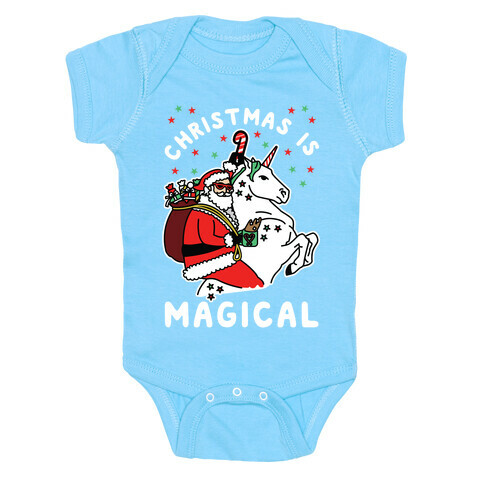 CHRISTMAS IS MAGICAL  Baby One-Piece