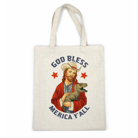 God Bless Merica Y'all Casual Tote