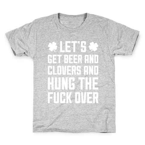 Beer And Clovers Kids T-Shirt