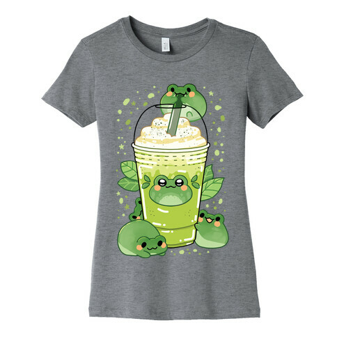 Matcha Froggyccino Womens T-Shirt